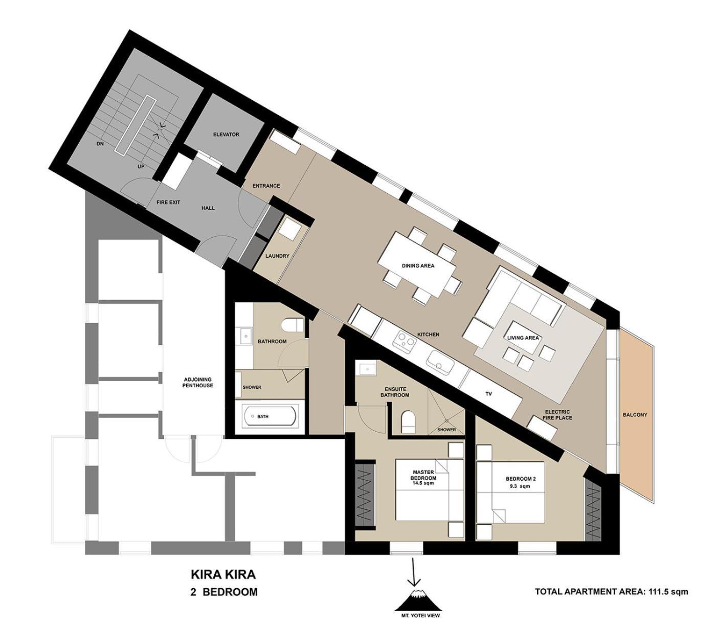 Kira Kira Suites By H2 Life Kutchan Eksteriør bilde
